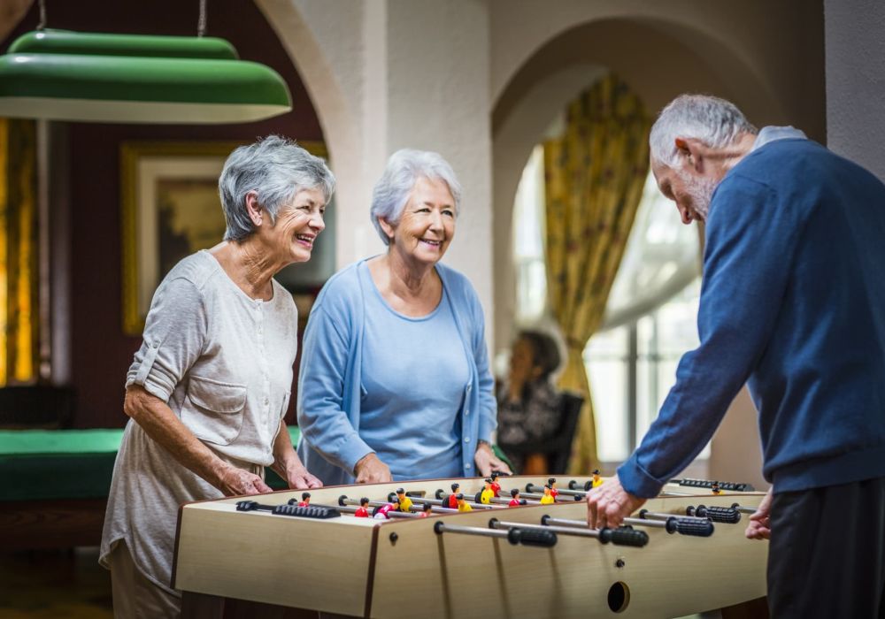 Living in a Senior Community Versus aging in place