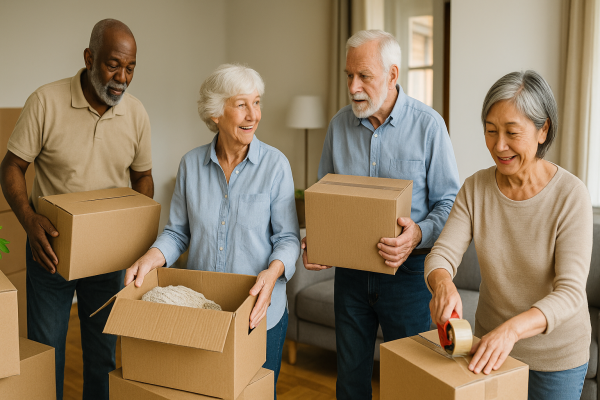 A Senior’s Guide to Downsizing and Moving: Tips for a Smooth Move!